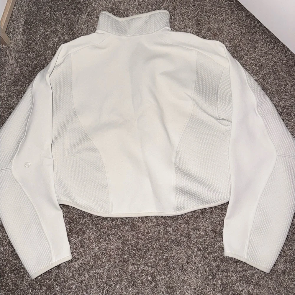 Lululemon Mixed Modal Pullover, Bone - Picture 4 of 8